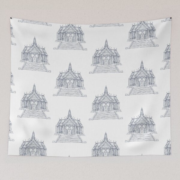 Item preview, Balinese temple drawing designed and sold by Fabien  Fablab.