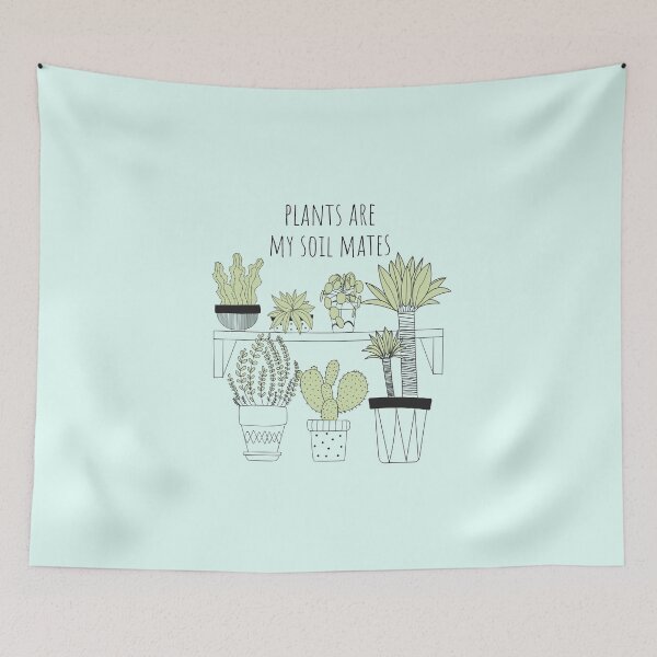 Item preview, 'PLANTS ARE MY SOIL MATES' collection designed and sold by AthenasApparel.