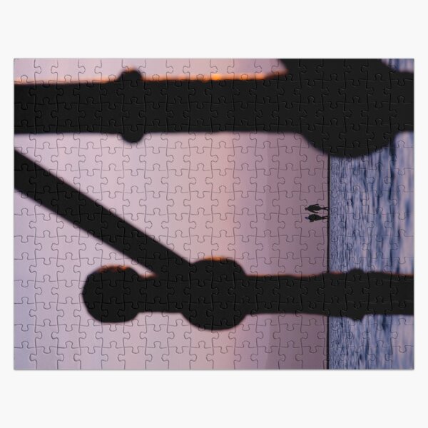 West Kirby Marine Lake Silhouettes Jigsaw Puzzle
