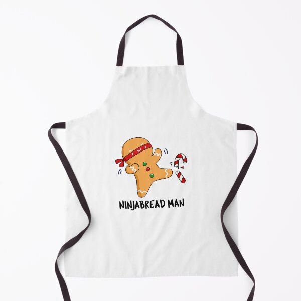 Item preview, Ninjabread Man Funny Gingerbread Puns  designed and sold by punnybone.