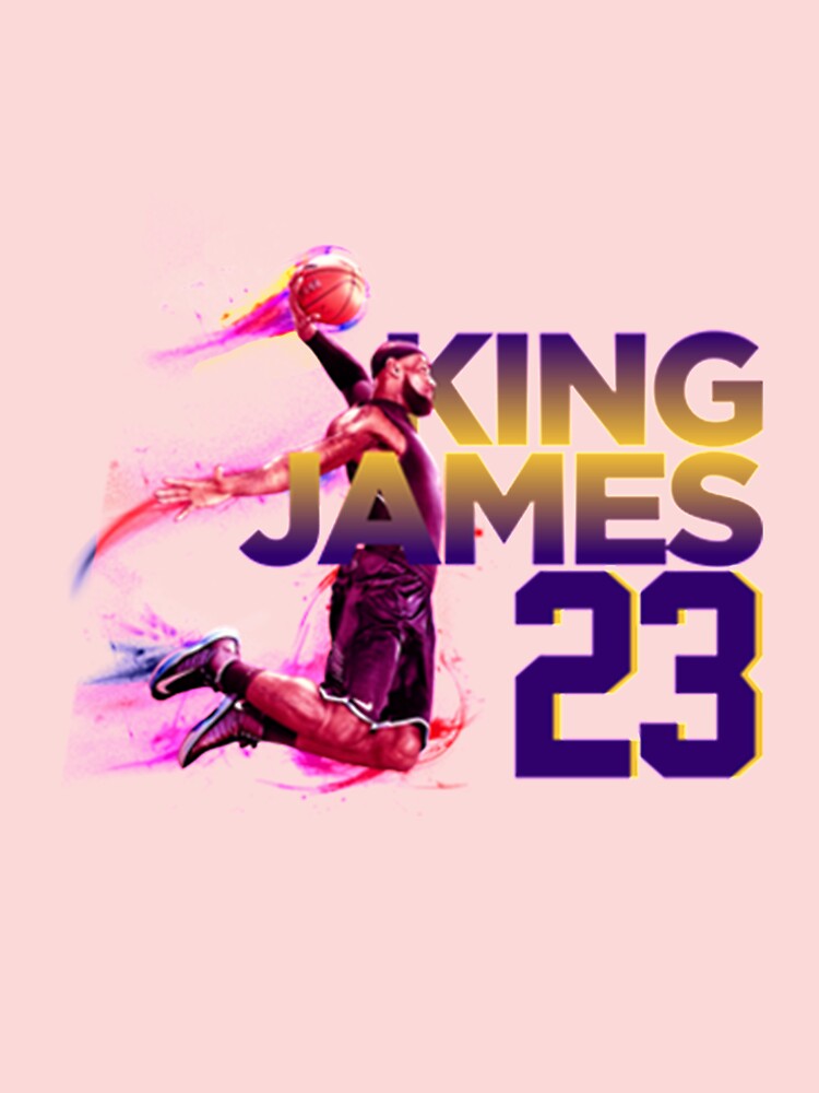 King James Solid Fan Design Lebron James Lakers Shirt, hoodie