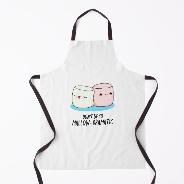 Item preview, Don't Be So Mallow Dramatic Funny Marshmallow Puns  designed and sold by punnybone.