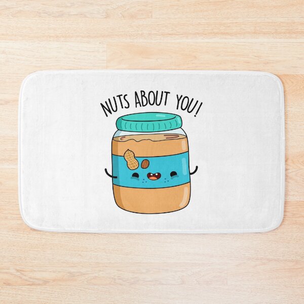 Item preview, Nuts About You Funny Peanut Butter Puns  designed and sold by punnybone.