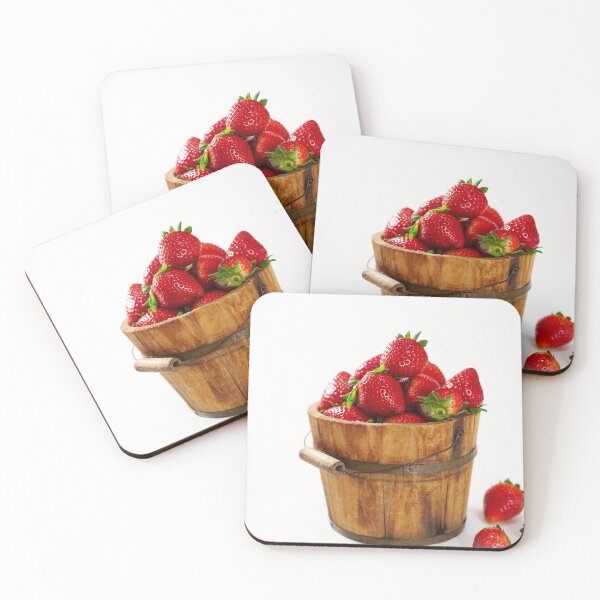 Item preview, Fresh Strawberries isolated on white designed and sold by vm2002.