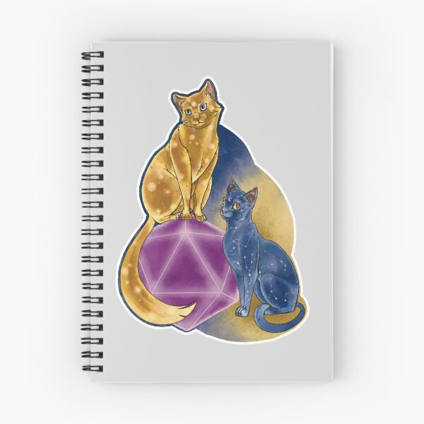 Item preview, D20 Light and Shadow Cats Color designed and sold by FooledFeathered.