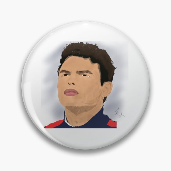 Item preview, Thiago Silva (blue background) by Beautifutebol designed and sold by Beautifutebol.