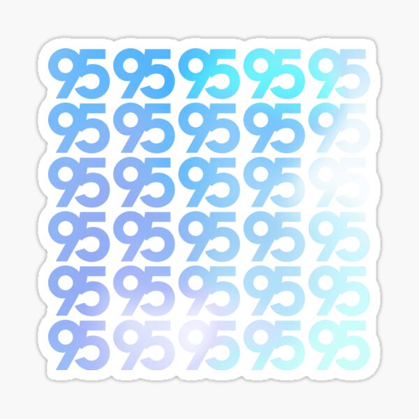 95D Grid Sticker
