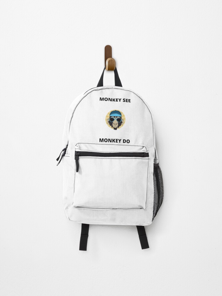 Thumbnail 1 of 3, Backpack, MONKEY SEE designed and sold by BOSSERY.