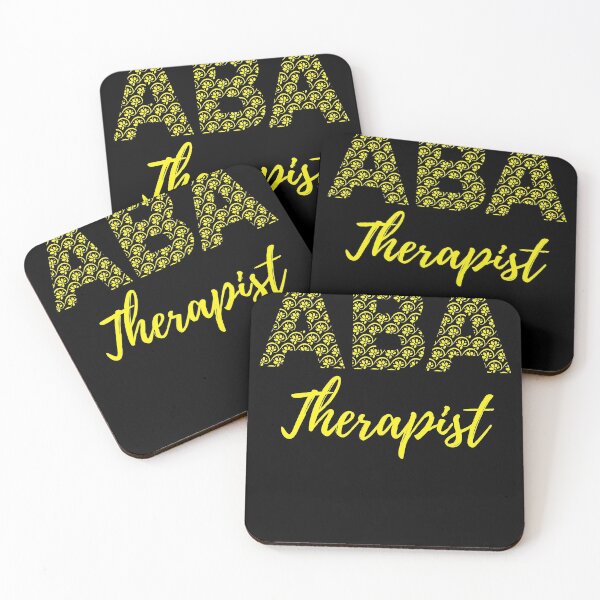 Item preview, ABA Therapist Behavior Therapist Yellow Floral Pattern - ABA Therapy designed and sold by WonderWear.