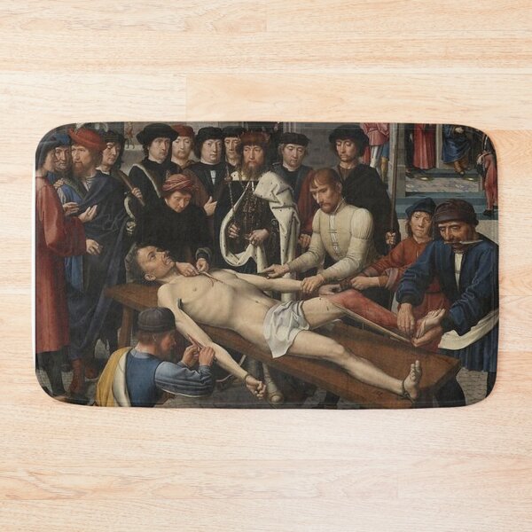 Item preview, Medieval art of doctors experimenting on a body designed and sold by Vintage Designs +.