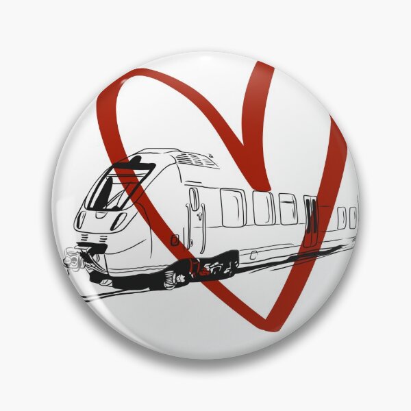 Item preview, Love trains love for Trains train lover maquinista trenes  designed and sold by Tropical Blood.