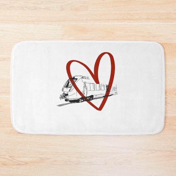 Item preview, Love trains love for Trains train lover maquinista trenes  designed and sold by Tropical Blood.