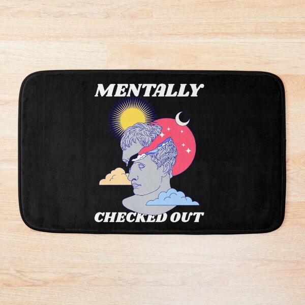 Item preview, Mentally Checked Out Fed Up Burnout Exhausted Drained Low Battery designed and sold by KLINESTORE.