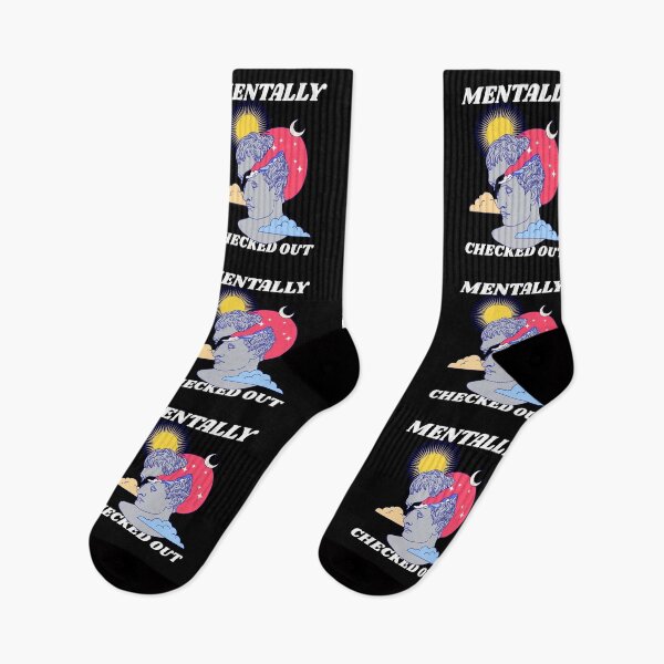 Item preview, Mentally Checked Out Fed Up Burnout Exhausted Drained Low Battery designed and sold by KLINESTORE.