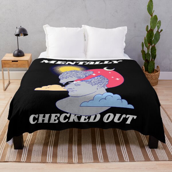 Item preview, Mentally Checked Out Fed Up Burnout Exhausted Drained Low Battery designed and sold by KLINESTORE.
