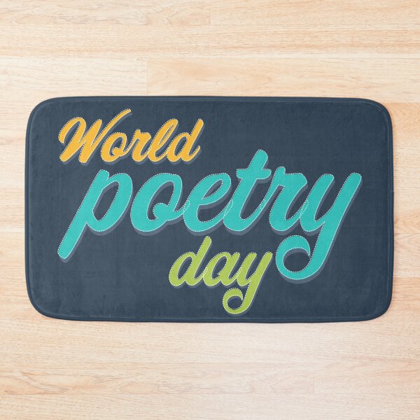 Item preview, World Poetry Day designed and sold by awrenpod.