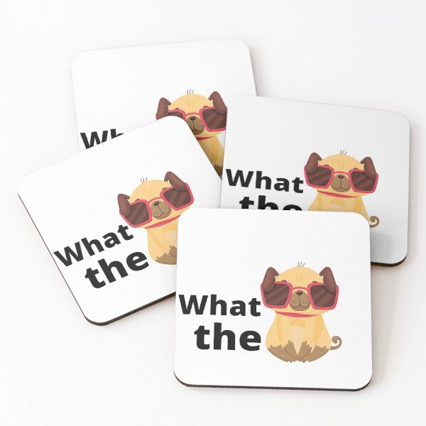 Item preview,  what the pug !!! designed and sold by Bubblegirl17.