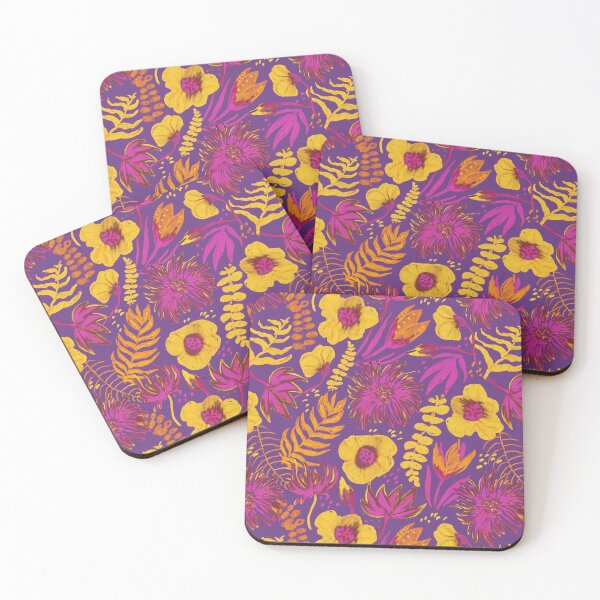 Item preview, Tropical garden in night colours designed and sold by Irina Ivanova.