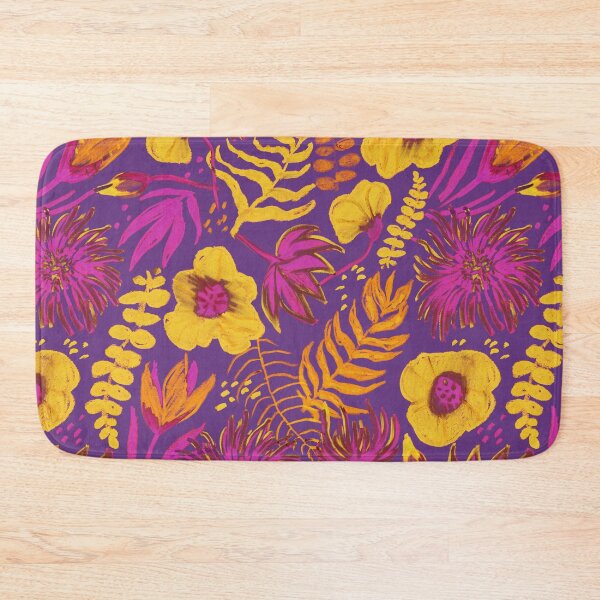 Item preview, Tropical garden in night colours designed and sold by Irina Ivanova.