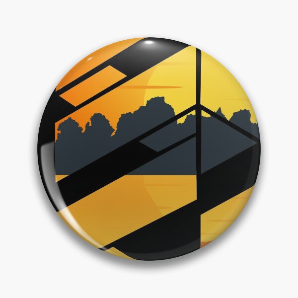 Item preview, Geometric sunset symbol  designed and sold by Designs-RZ.