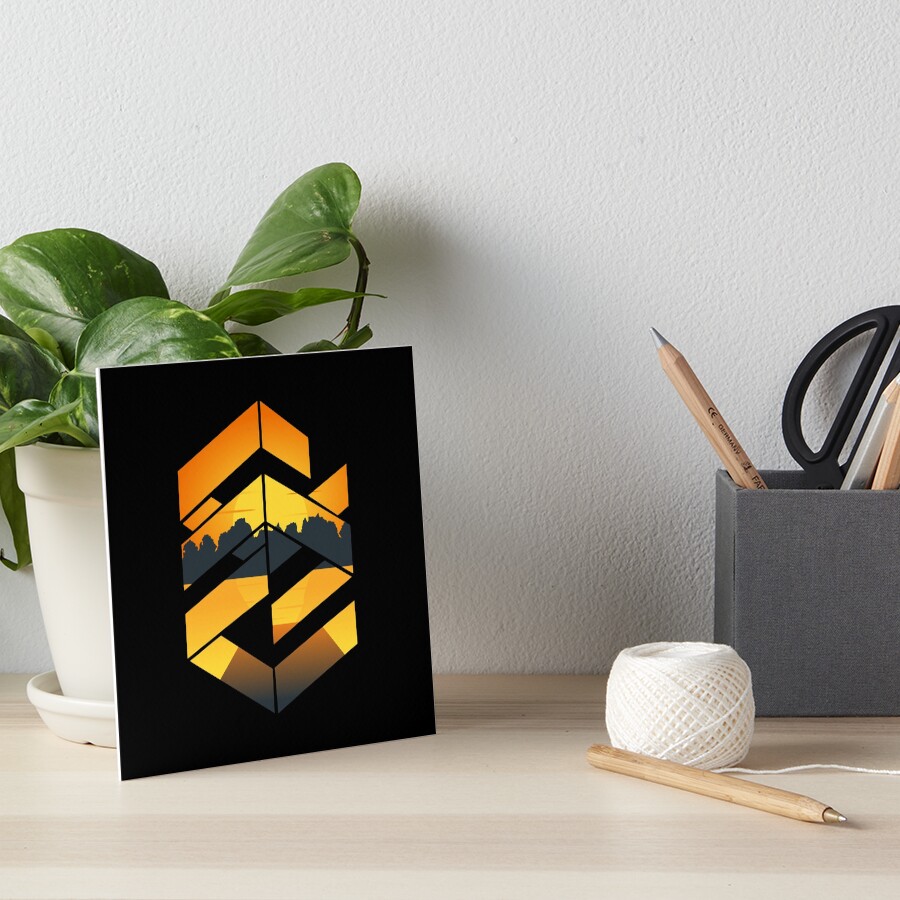 Item preview, Art Board Print designed and sold by Designs-RZ.