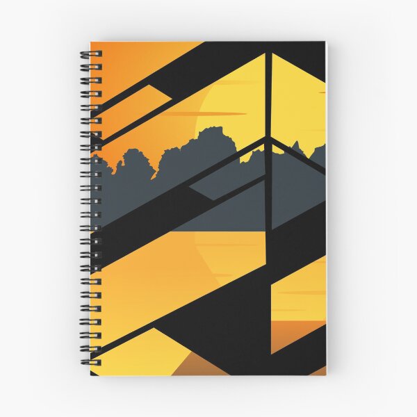 Item preview, Geometric sunset symbol  designed and sold by Designs-RZ.