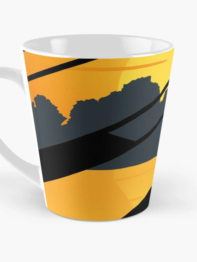 Thumbnail 3 of 4, Coffee Mug, Geometric sunset symbol designed and sold by Designs-RZ.