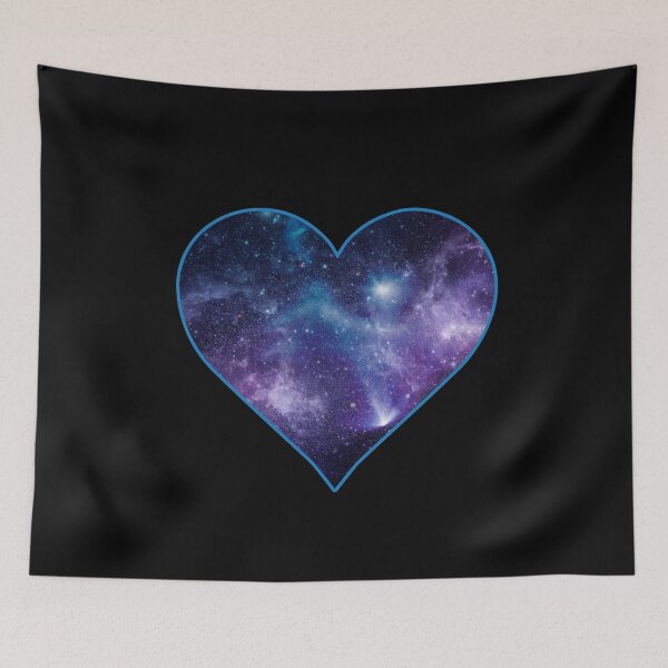 Item preview, heart w/ galaxy & stars designed and sold by baingraphics.