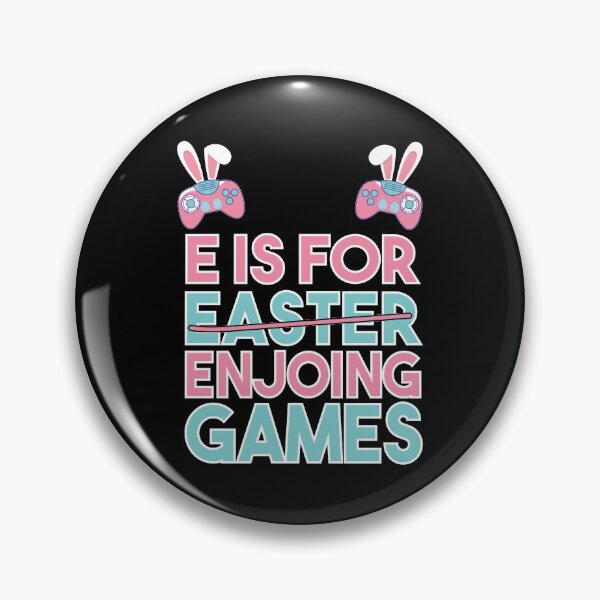 Item preview, E Is for Enjoying Games Easter Game Boys Kids Mens designed and sold by teemenia.