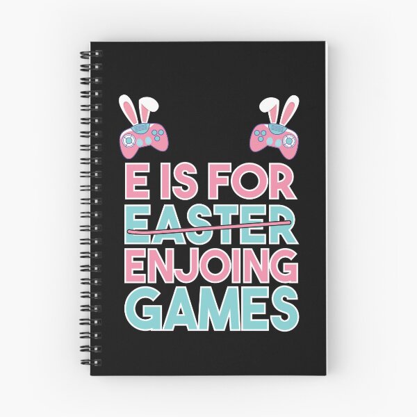 Item preview, E Is for Enjoying Games Easter Game Boys Kids Mens designed and sold by teemenia.