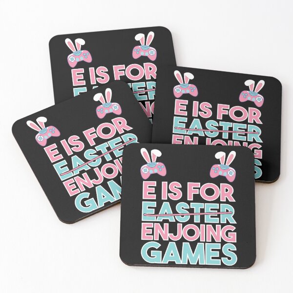 Item preview, E Is for Enjoying Games Easter Game Boys Kids Mens designed and sold by teemenia.