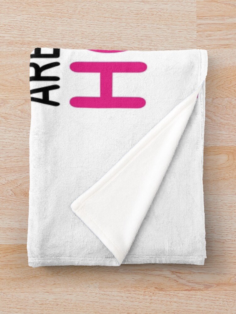 Alternate view of buying yarn and using it are two different hobbies Throw Blanket