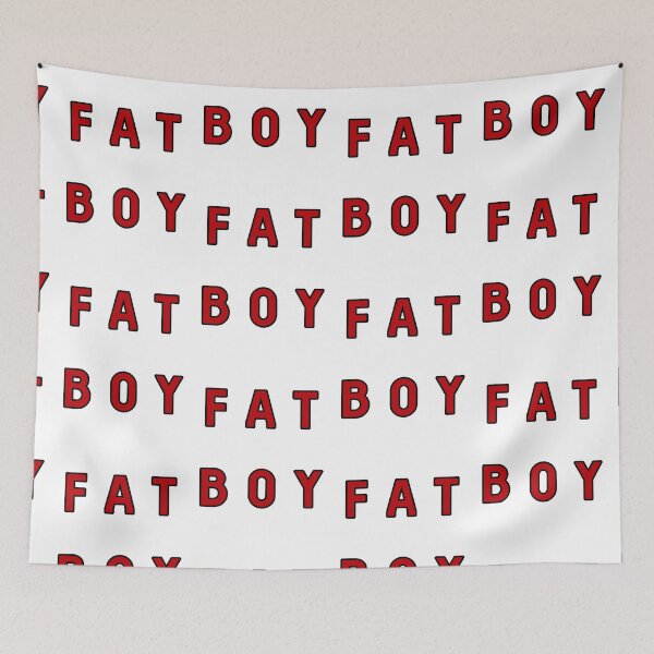 Item preview, Fat boy red and black bold designed and sold by Captain-Jackson.