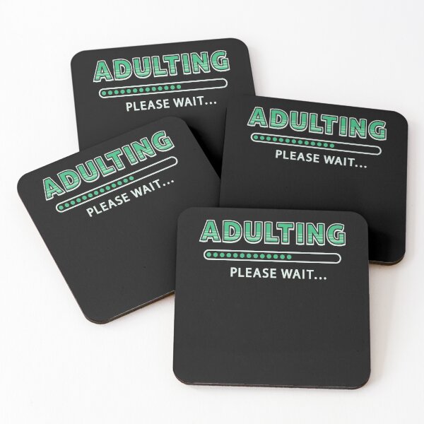 Item preview, Adulting Please Wait 18th Birthday Gift designed and sold by lsapparel.