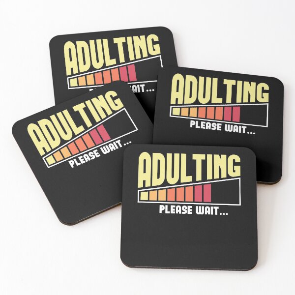 Item preview, Adulting Please Wait 18th Birthday Gift designed and sold by lsapparel.