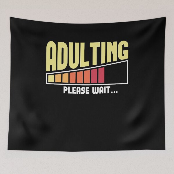 Item preview, Adulting Please Wait 18th Birthday Gift designed and sold by lsapparel.