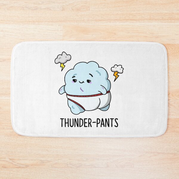 Item preview, Thunderpants Funny Cloud Weather Puns  designed and sold by punnybone.