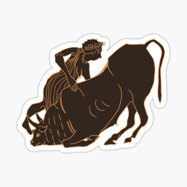 bull-the-symbol-of-zeus-sticker-for-sale-by-tregenza-redbubble