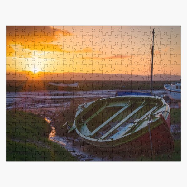 Sun Sets on Lower Heswall Jigsaw Puzzle