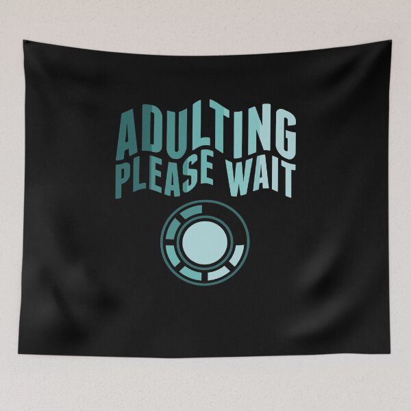 Item preview, Adulting Please Wait 18th Birthday Gift designed and sold by lsapparel.