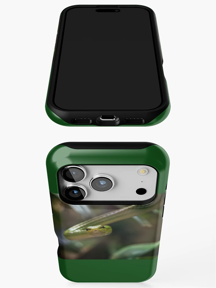 Thumbnail 3 of 4, iPhone Case, Green Tree Python designed and sold by BritishYank.