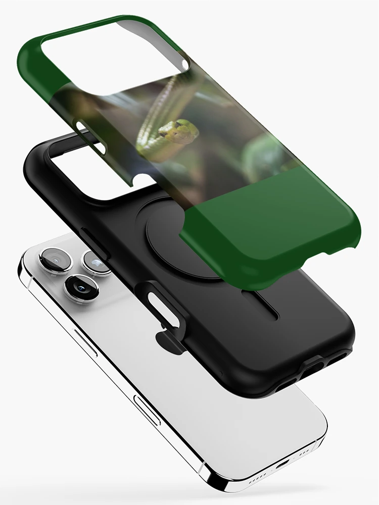 Thumbnail 2 of 4, iPhone Case, Green Tree Python designed and sold by BritishYank.