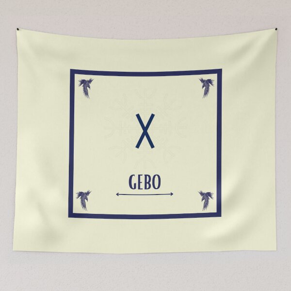 Item preview, Gebo - Odin - Norse Rune - Futhark - Viking Sticker - Ancient Alphabet designed and sold by Live2211.