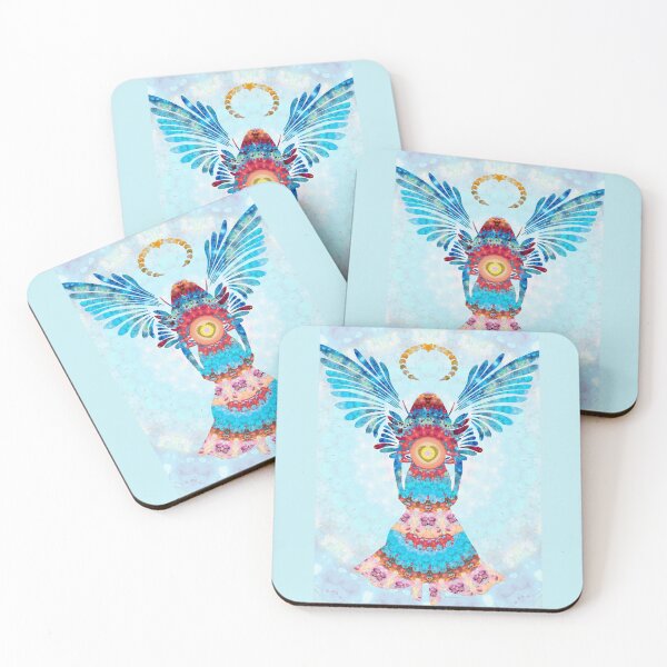 Item preview, Beautiful Loving Angel Art by Sharon Cummings designed and sold by Sharon Cummings Art.