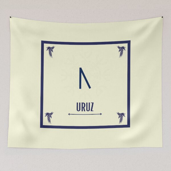 Item preview, Uruz - Odin - Norse Rune - Futhark - Viking Sticker - Ancient Alphabet designed and sold by Live2211.