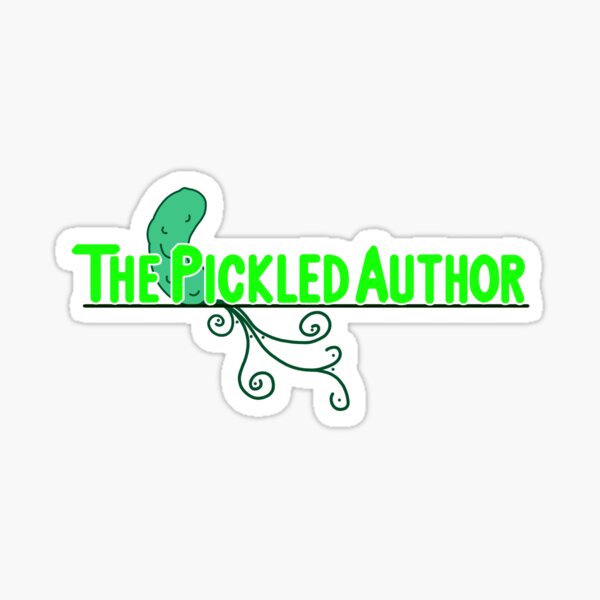 The Pickled Author Logo Sticker