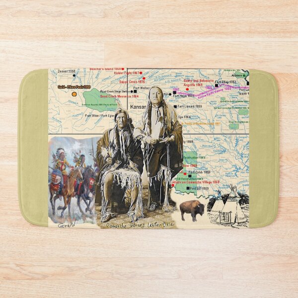Item preview, Collage - Indian Territory designed and sold by Mizjean.