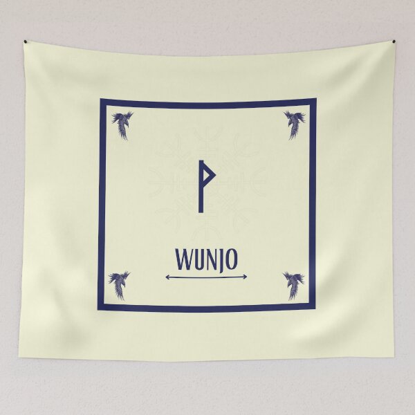 Item preview, Wunjo - Odin - Norse Rune - Futhark - Viking Sticker - Ancient Alphabet designed and sold by Live2211.