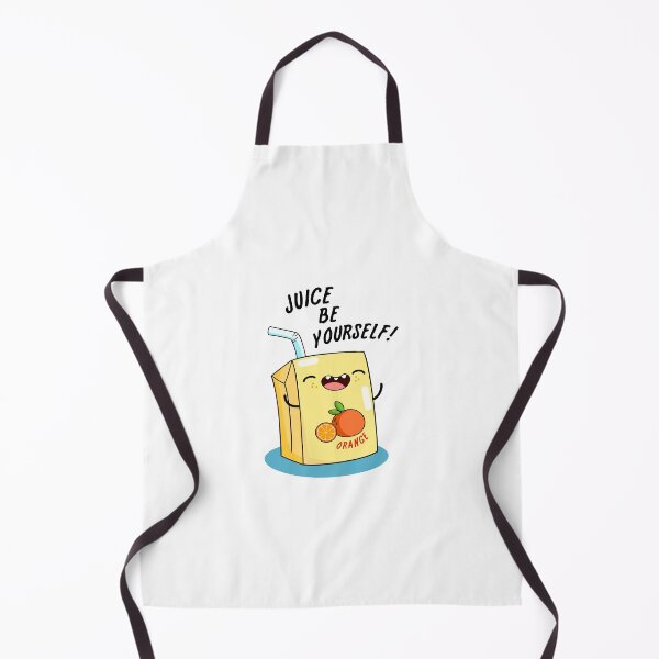 Item preview, Juice Be Yourself Funny Orange Juice Puns  designed and sold by punnybone.