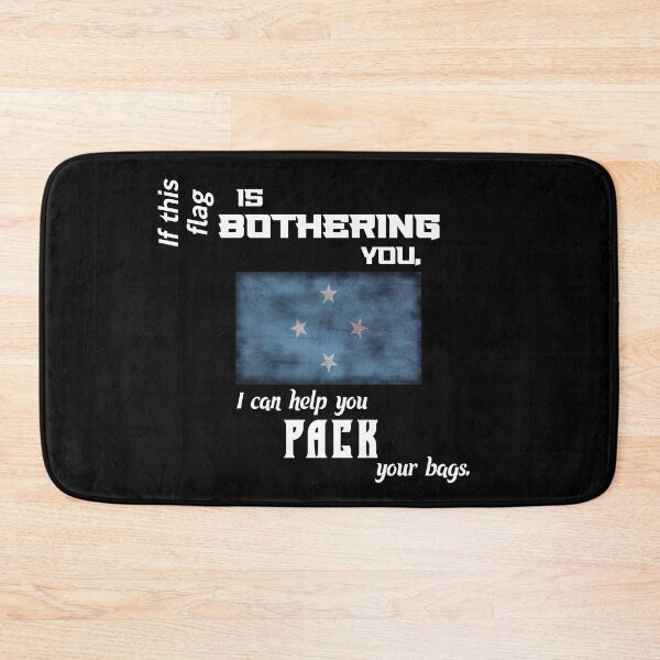 Item preview, Micronesian flag - pack your bags designed and sold by 2Girls1Shirt.